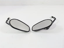 Load image into Gallery viewer, 2014 Harley FXDF Dyna Fat Bob Rear View Mirror Set Black 91909-03B 91910-03B
