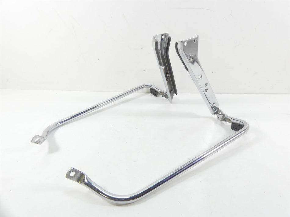 2004 Harley FLHTC SE CVO Electra Glide Saddlebag Guard Rack Holder Set 49207-04 {{ shop.shopifyCountryName }} - Mototech271