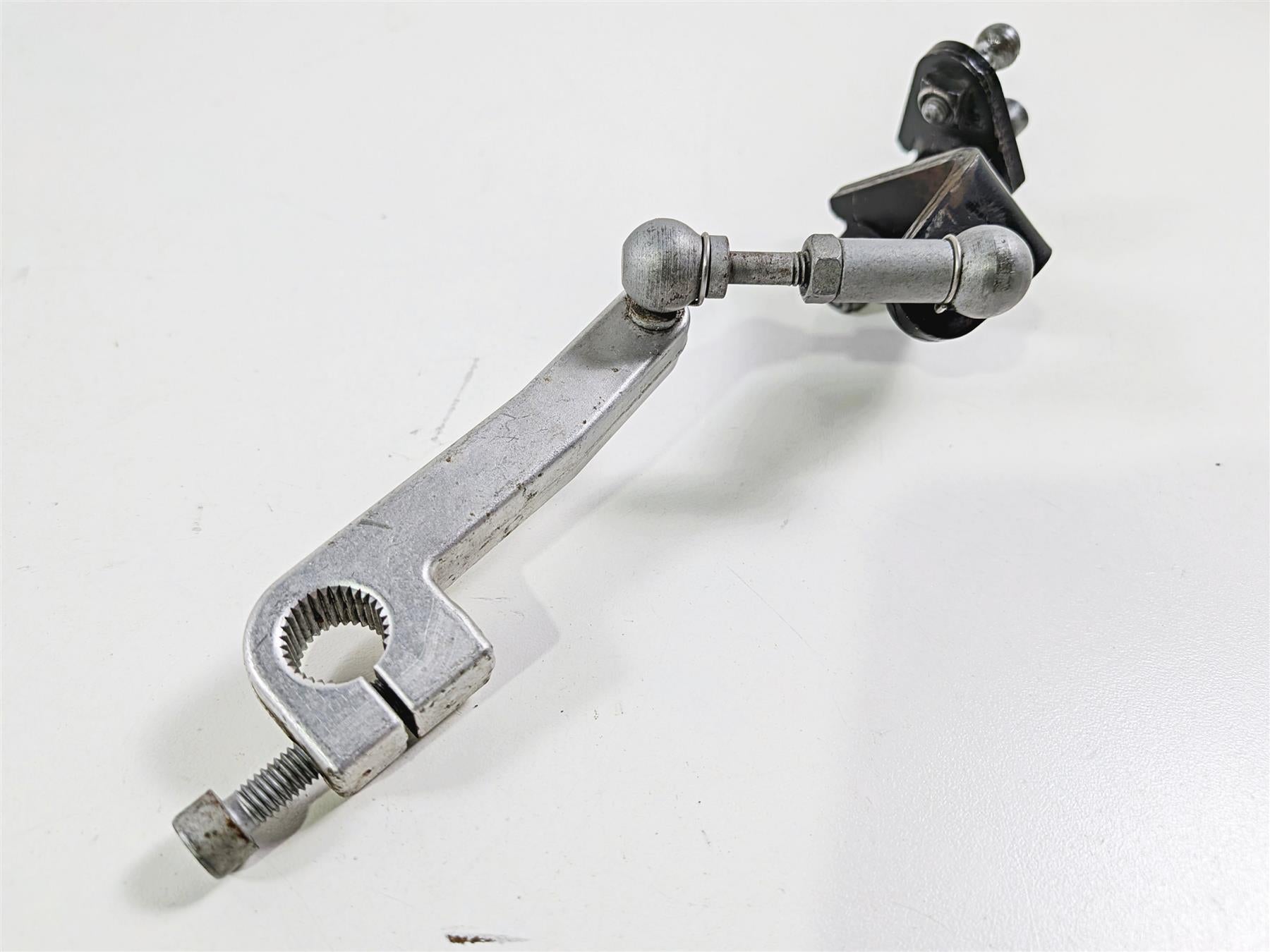 2002 BMW K1200LT 89V3 Left Chrome Footpeg Set & Shifter 46717682133 {{ shop.shopifyCountryName }} - Mototech271