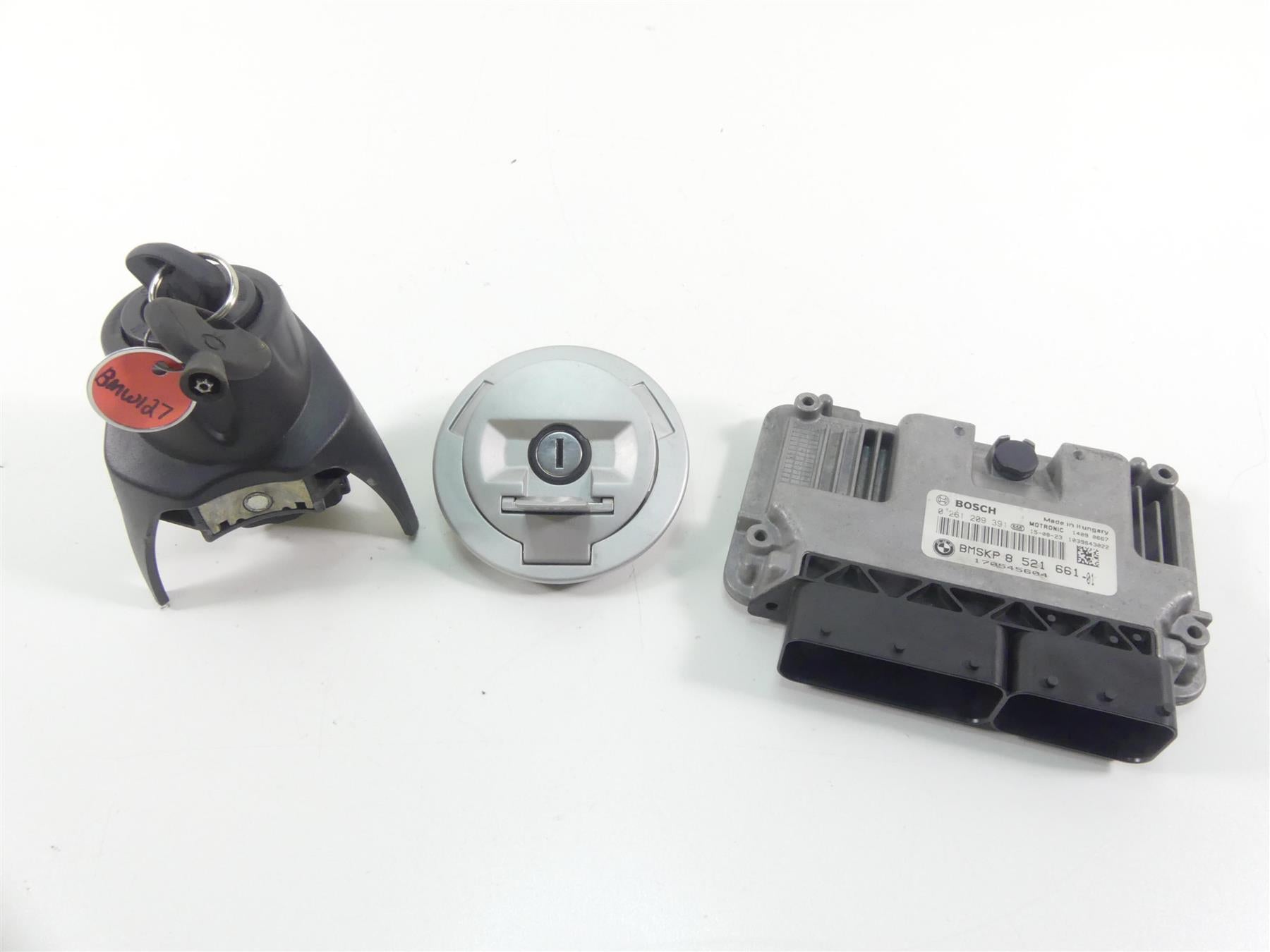 2016 BMW R nineT R9T K21 Cdi Ecu Ecm Igniton Switch Key Set 13618521661 {{ shop.shopifyCountryName }} - Mototech271