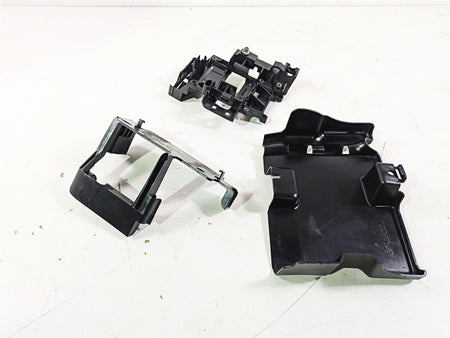 2009 Harley FXCWC Softail Rocker Electrical Carrier Holder Stay Set 70387-08 {{ shop.shopifyCountryName }} - Mototech271