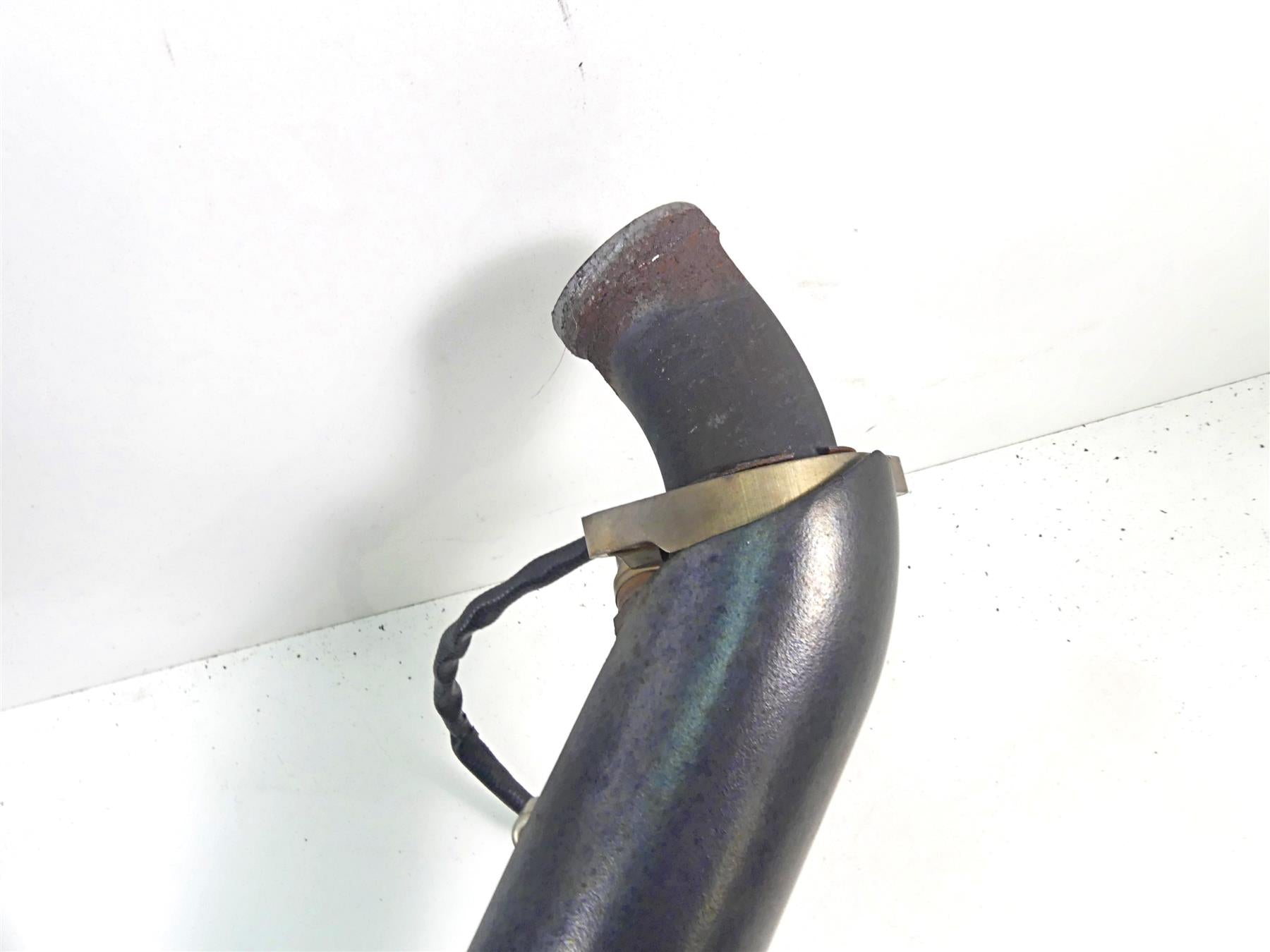 2011 Harley Softail FXS Blackline Black Long Shots Exhaust Header Muffler Set {{ shop.shopifyCountryName }} - Mototech271