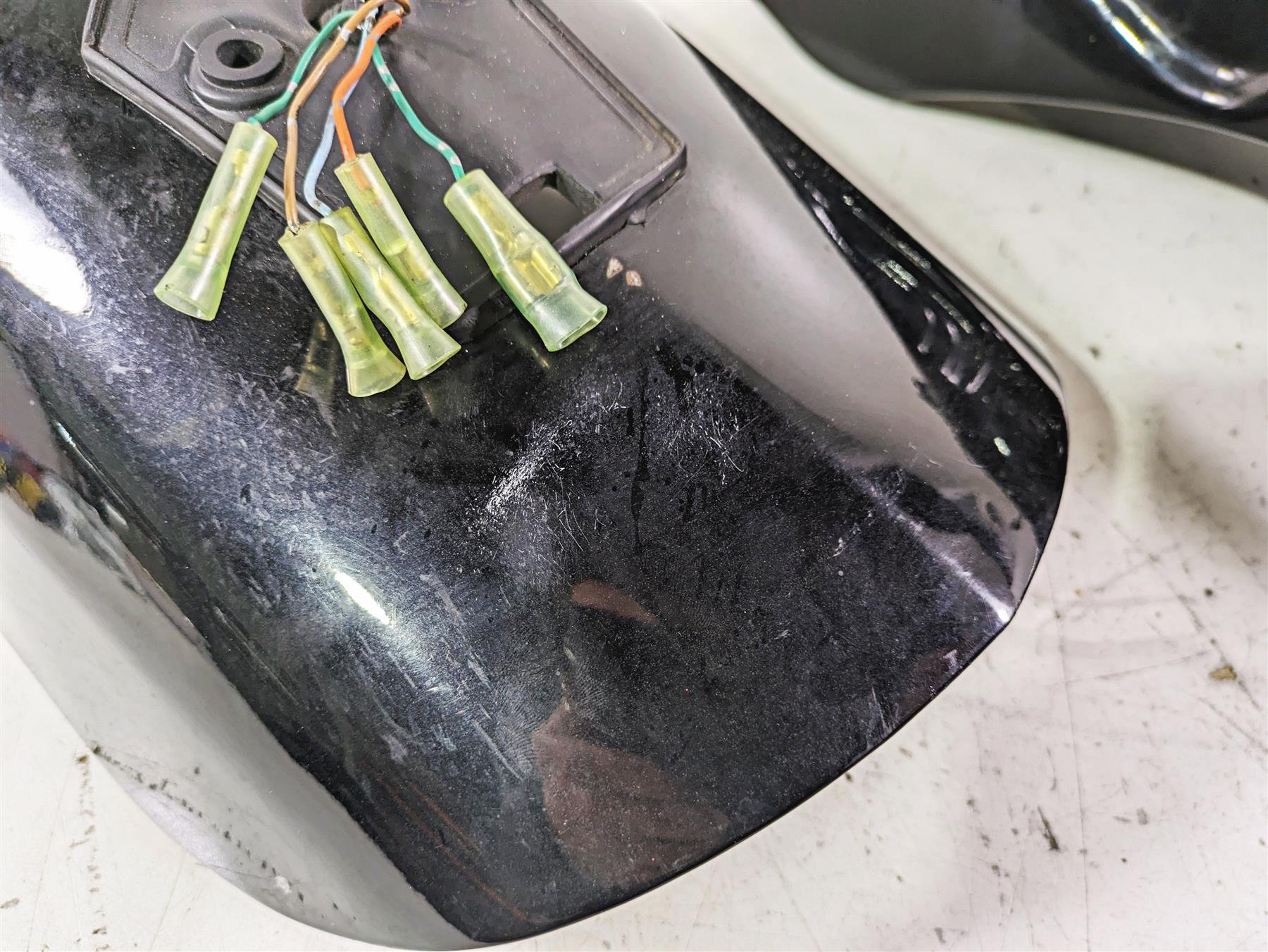 1998 Honda GL1500 Valkyrie Tour Black Rear Fender Set 80110-MZ0- 80210-MZ0- {{ shop.shopifyCountryName }} - Mototech271