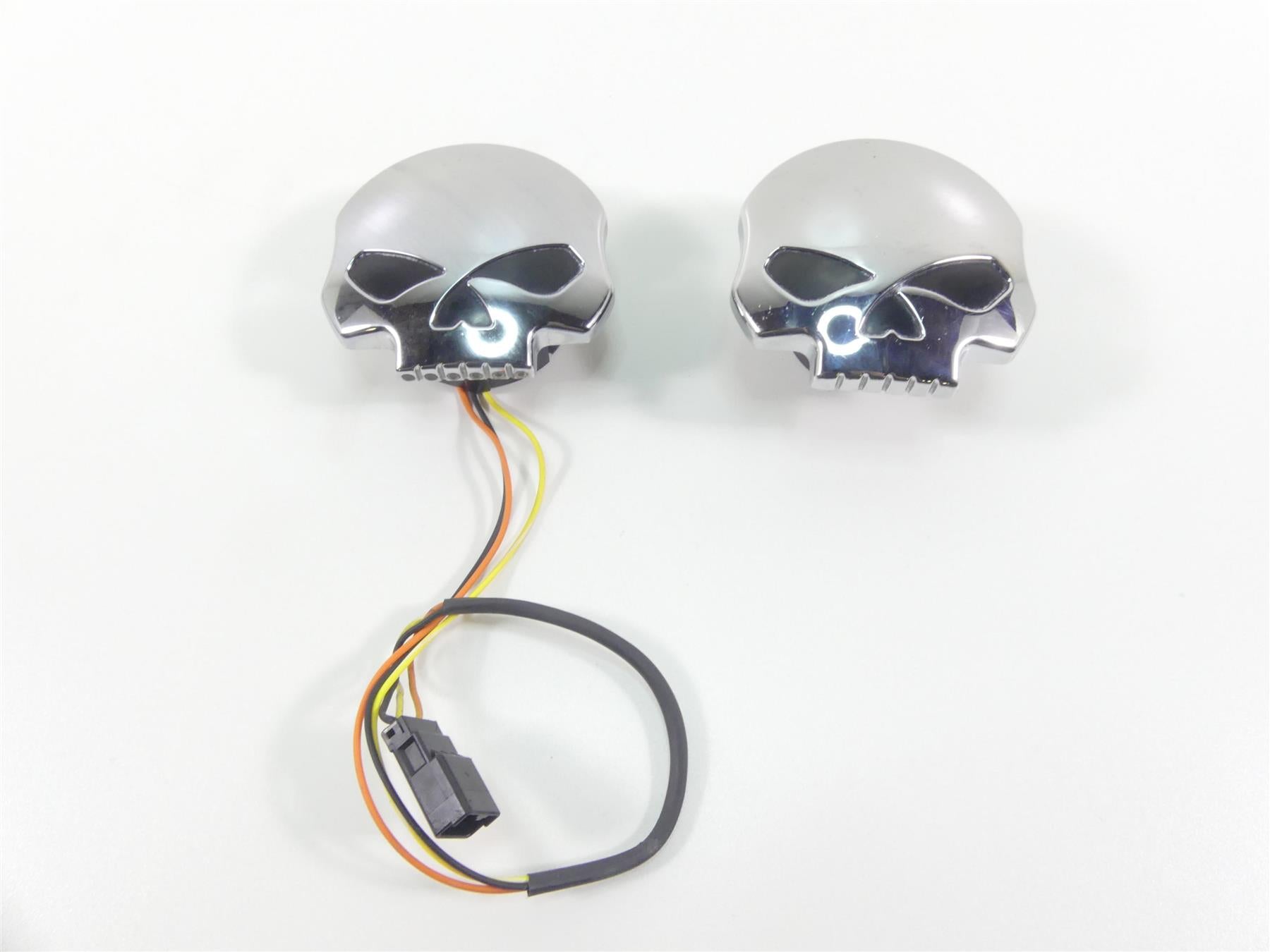 2008 Harley Softail FLSTSB Cross Bones W.G. Skull Fuel Gauge Tank Cap 75098-08A {{ shop.shopifyCountryName }} - Mototech271