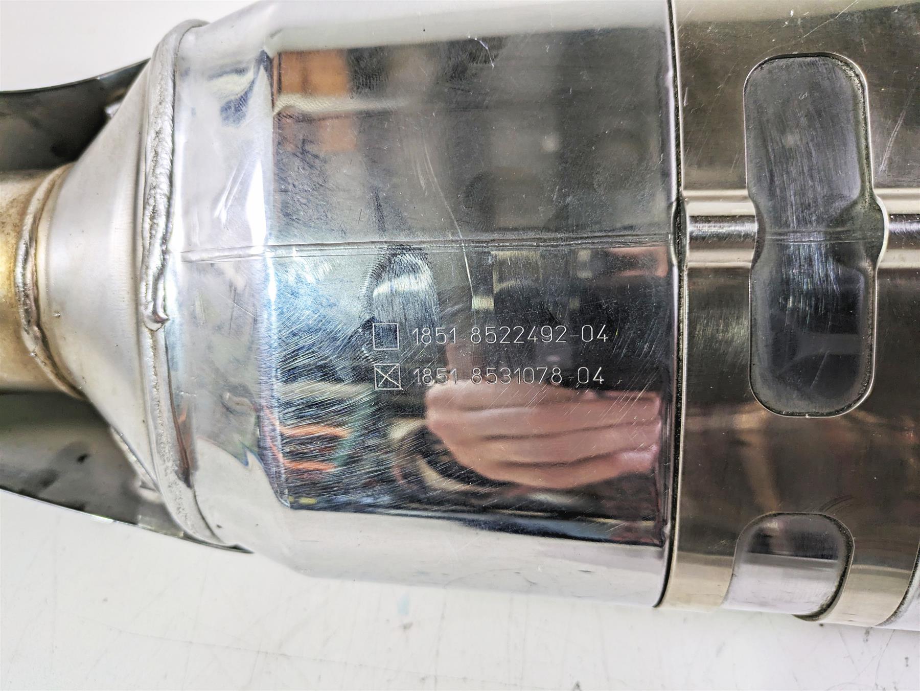2014 BMW R1200 RT RTW K52 Oem Lafranconi Exhaust Muffler Silencer 18518531078 {{ shop.shopifyCountryName }} - Mototech271