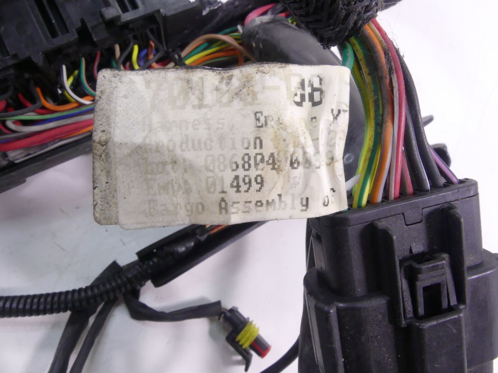 2009 Harley Sportster XR1200 Main & Engine Wiring Harness -Read 70225-08 70163-0 {{ shop.shopifyCountryName }} - Mototech271