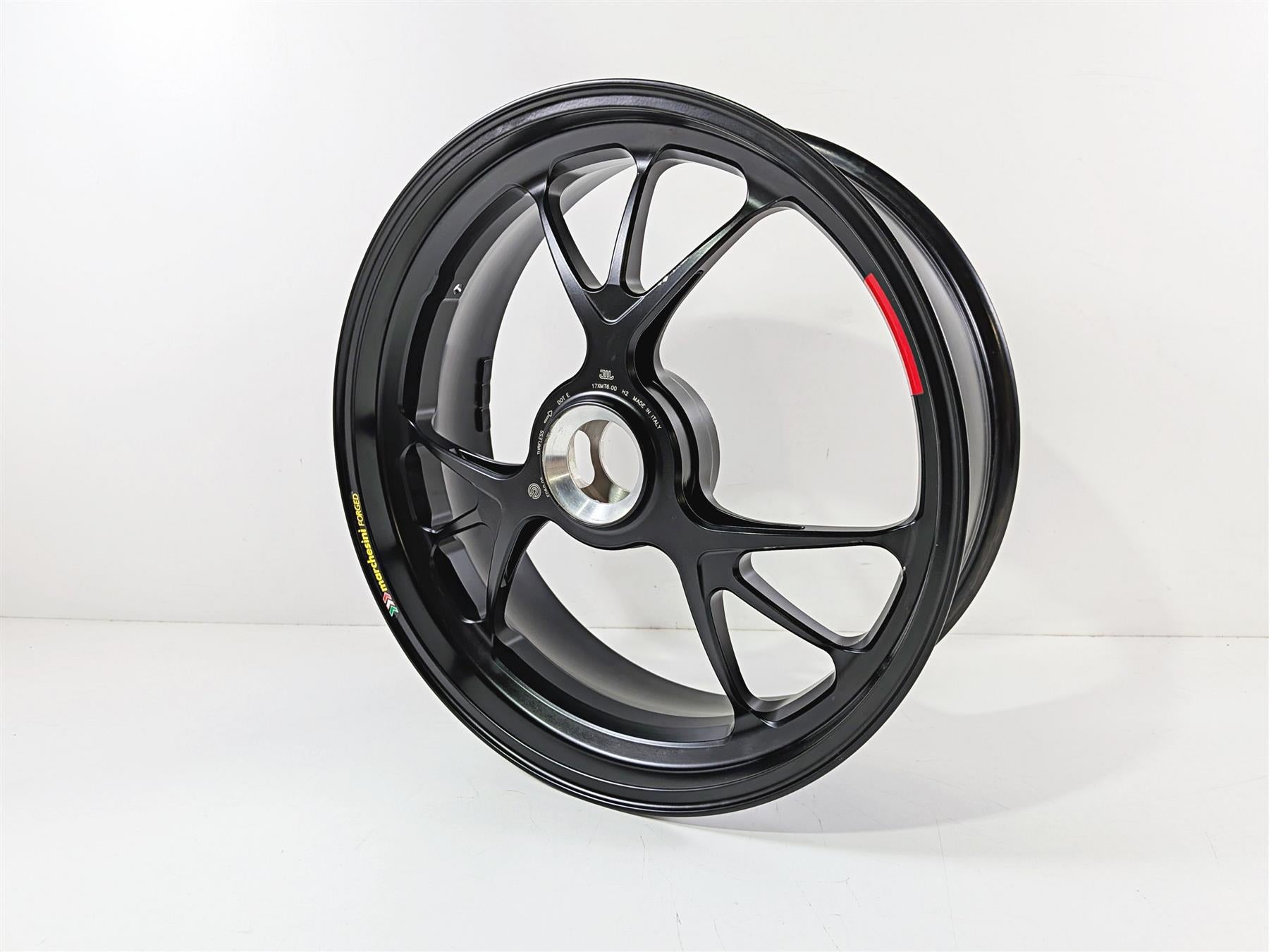 2022 Ducati Panigale V4 S V4S Straight Marchesini Forged Rear 17x6 Wheel Rim 50212341AB-Mototech271