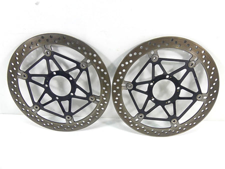 2012 Ducati Panigale 1199S Front Brake Rotor Disc Set 49240901A 49240891A {{ shop.shopifyCountryName }} - Mototech271