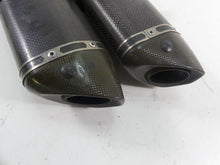 Load image into Gallery viewer, 2013 Ducati Streetfighter 848 Akrapovic Carbon Exhaust Muffler Set US D550 134S | Mototech271

