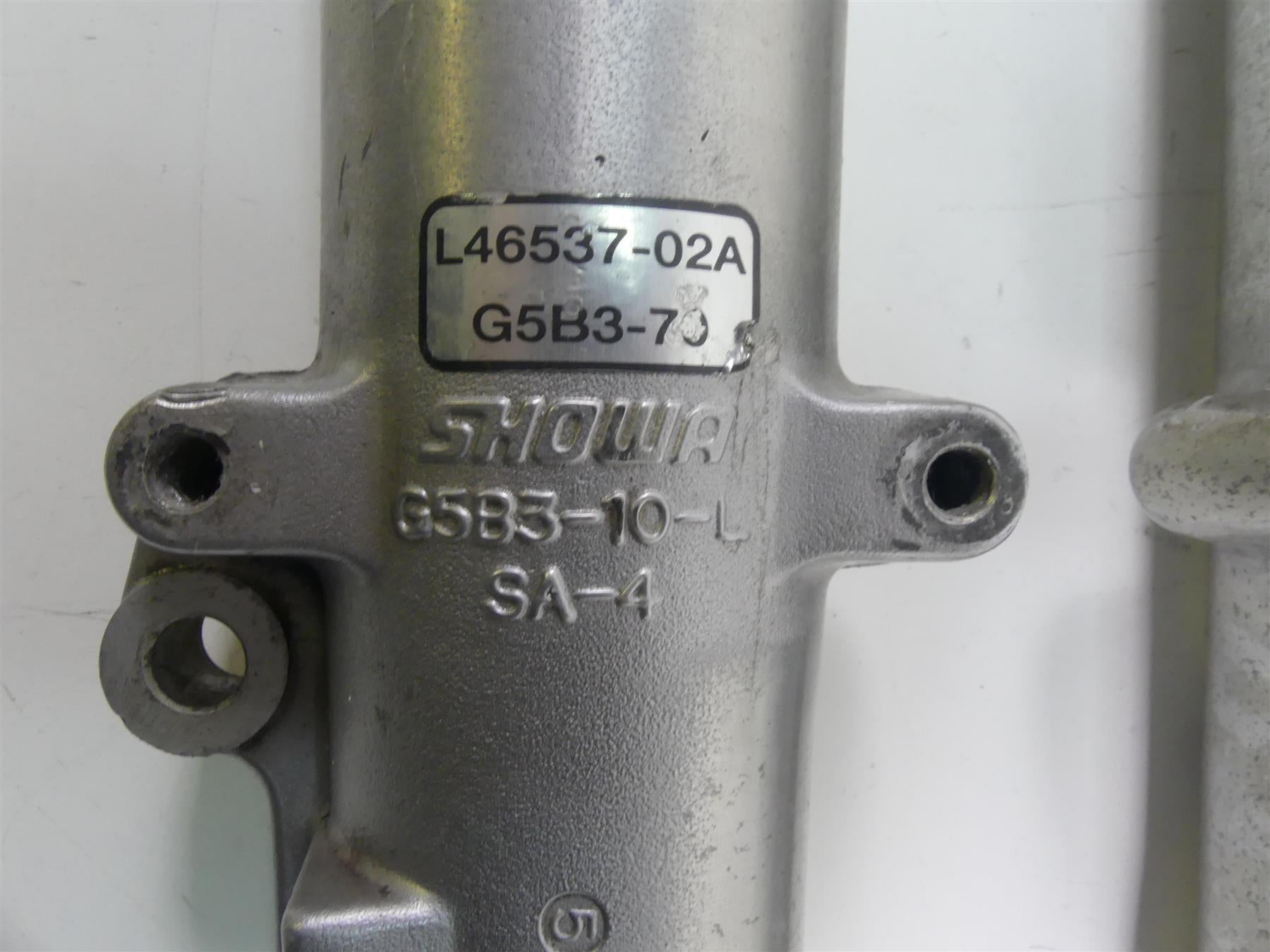 2005 Harley Touring FLHRSI Road King Straight Showa Front Fork Leg Set 46537-02A {{ shop.shopifyCountryName }} - Mototech271