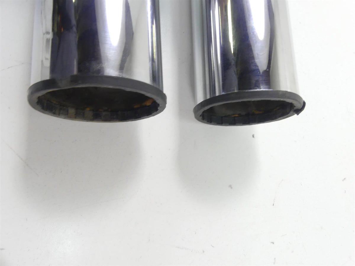 2005 Honda V-Twin VTX1800 S3 Nice Chrome Fork Cover Set 51620-MCV-R20 {{ shop.shopifyCountryName }} - Mototech271