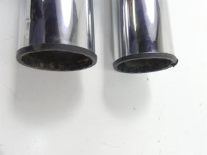 2005 Honda V-Twin VTX1800 S3 Nice Chrome Fork Cover Set 51620-MCV-R20 | Mototech271