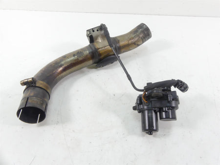 2011 Ducati Hypermotard 1100 SP Exhaust Mid Pipe & Servo Motor 59340301A {{ shop.shopifyCountryName }} - Mototech271