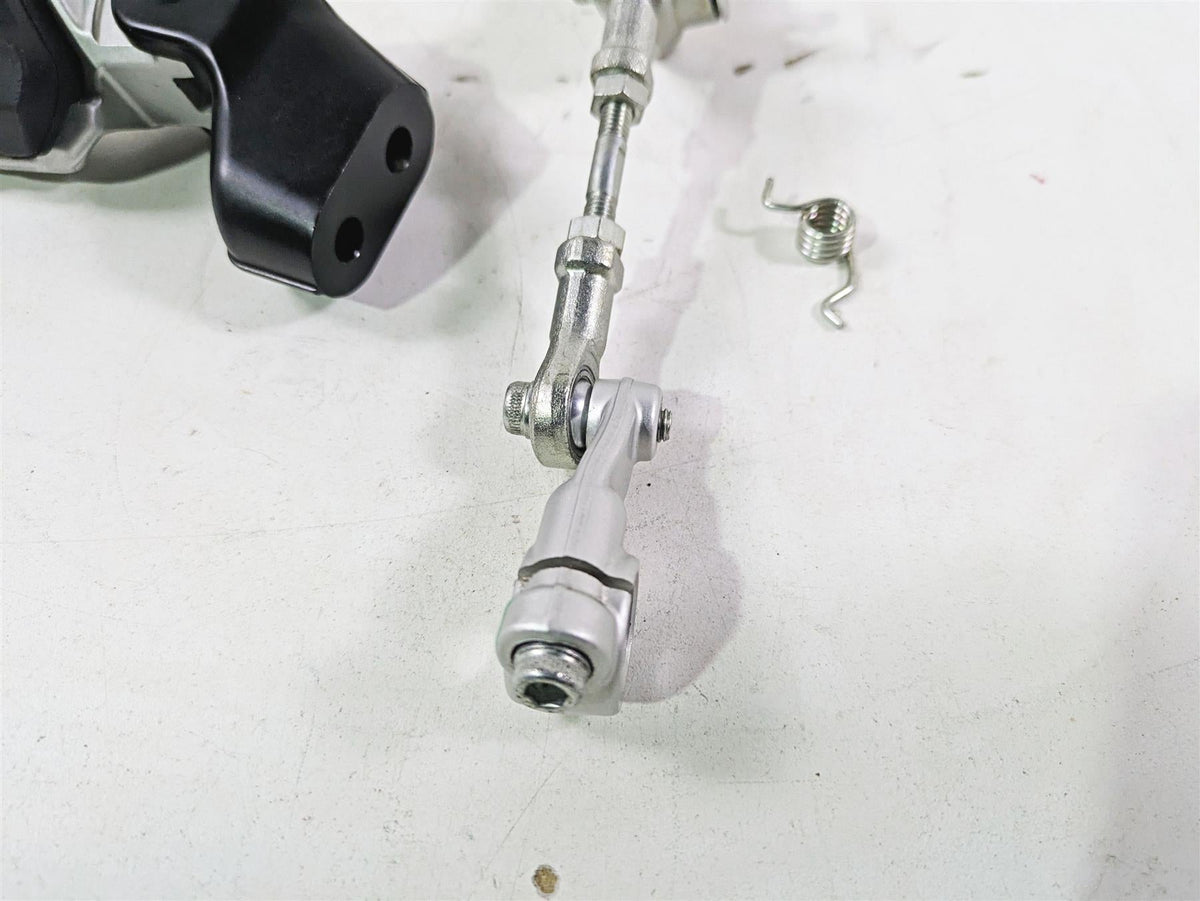 2022 Ducati Scrambler Desert Sled Left Front Foot Peg Mount & Shifter 82433661A {{ shop.shopifyCountryName }} - Mototech271