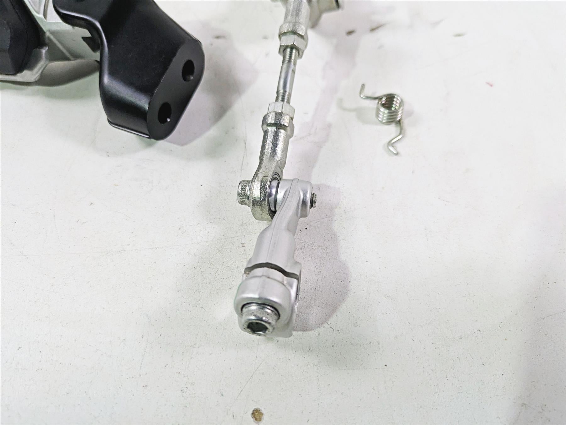 2022 Ducati Scrambler Desert Sled Left Front Foot Peg Mount & Shifter 82433661A {{ shop.shopifyCountryName }} - Mototech271