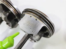 Load image into Gallery viewer, 2008 Yamaha YZF R1 RN19 3 Piston &amp; Rod Set 4C8-11650-00-00 14B-11650-00-00
