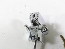 Load image into Gallery viewer, Harley Davidson Sportster Dyna Softail Touring Oem Chrome Helmet Lock 92800019
