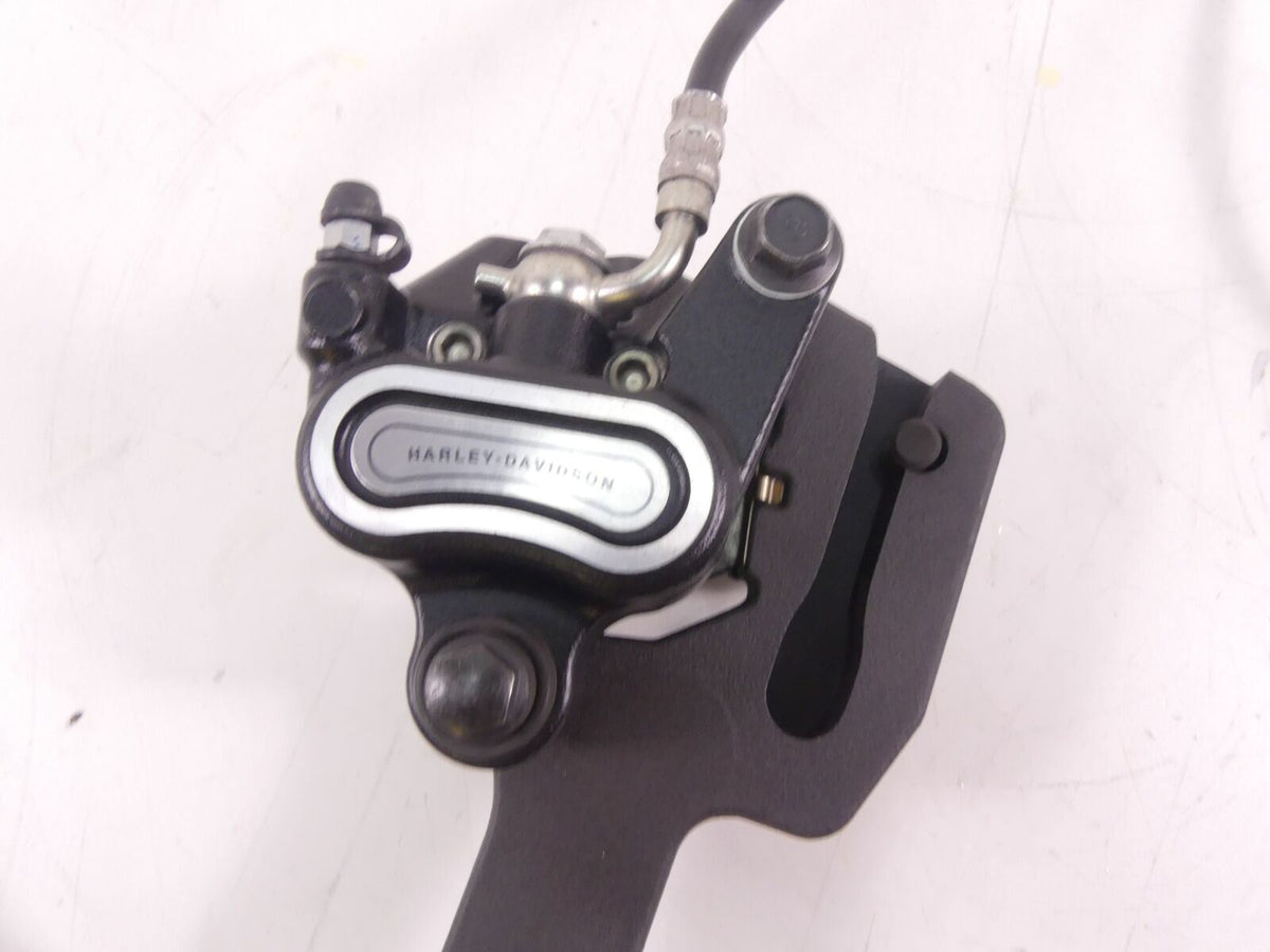 2019 Harley Softail FXBB Street Bob Rear Brake Caliper + Line & Mount 41300192 {{ shop.shopifyCountryName }} - Mototech271