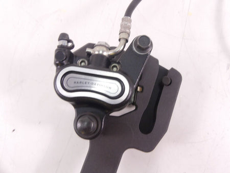 2019 Harley Softail FXBB Street Bob Rear Brake Caliper + Line & Mount 41300192 {{ shop.shopifyCountryName }} - Mototech271