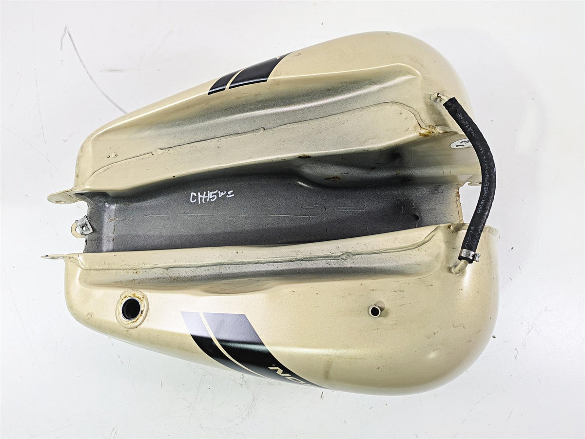 2015 Harley FXDF Dyna Fat Bob Fuel Gas Petrol Tank - Sand Cammo Denim 61000705 {{ shop.shopifyCountryName }} - Mototech271