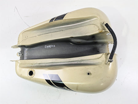 2015 Harley FXDF Dyna Fat Bob Fuel Gas Petrol Tank - Sand Cammo Denim 61000705 {{ shop.shopifyCountryName }} - Mototech271