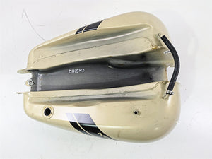 2015 Harley FXDF Dyna Fat Bob Fuel Gas Petrol Tank - Sand Cammo Denim 61000705