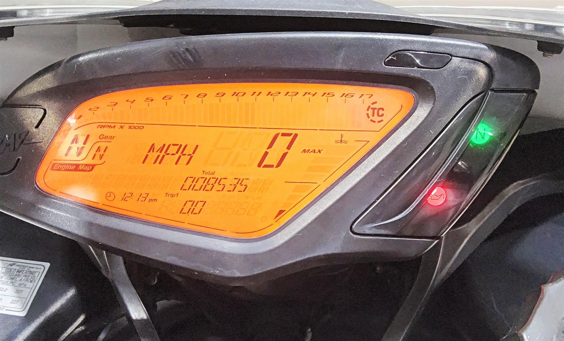 2013 MV Agusta F3 675 ERA Speedometer Gauge Instrument 8k Only 8000B9787 {{ shop.shopifyCountryName }} - Mototech271
