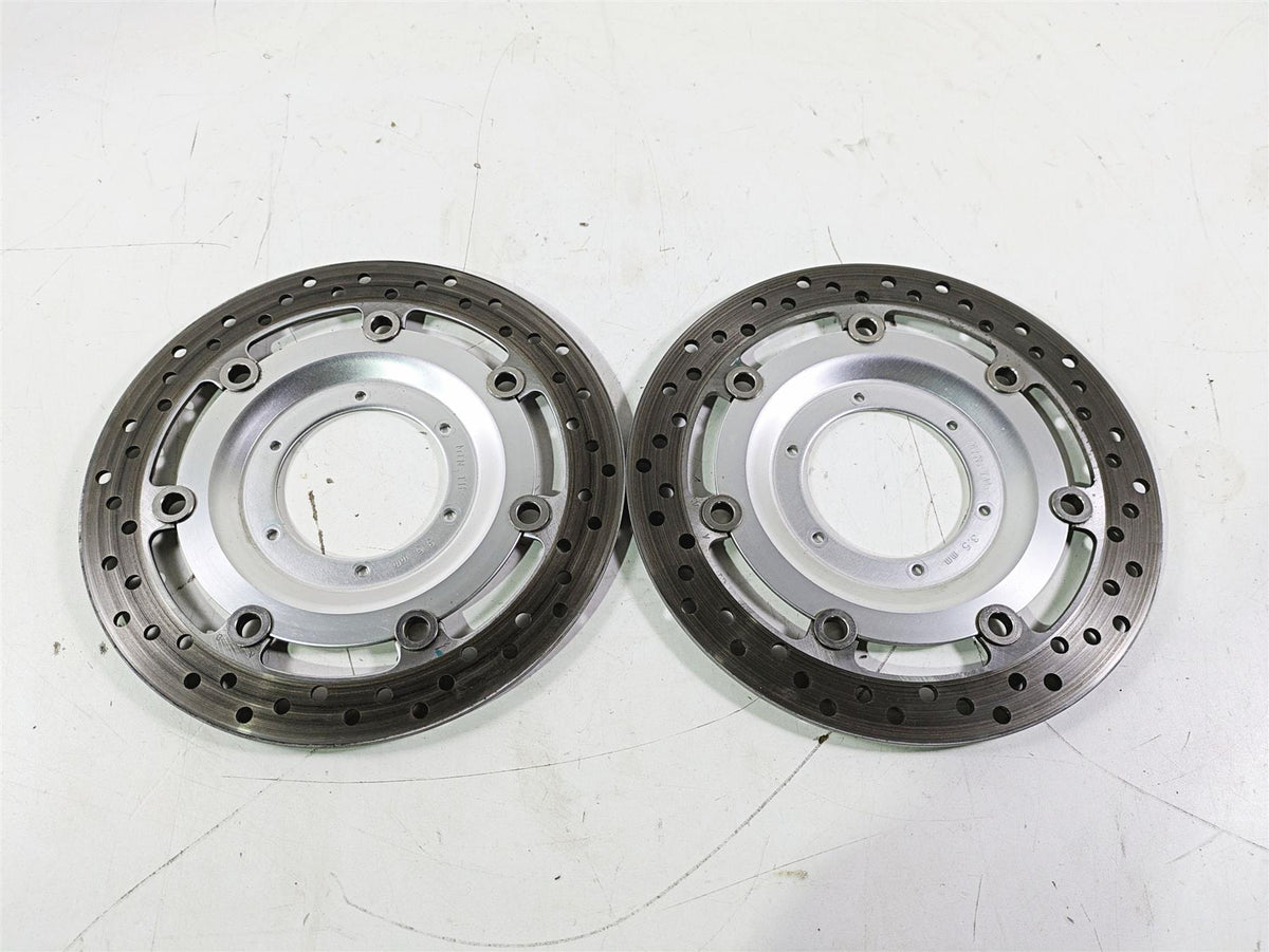 2002 Honda V-Twin VTX1800 C Front Brake Rotor Disc Set 45120-MCH-003 {{ shop.shopifyCountryName }} - Mototech271