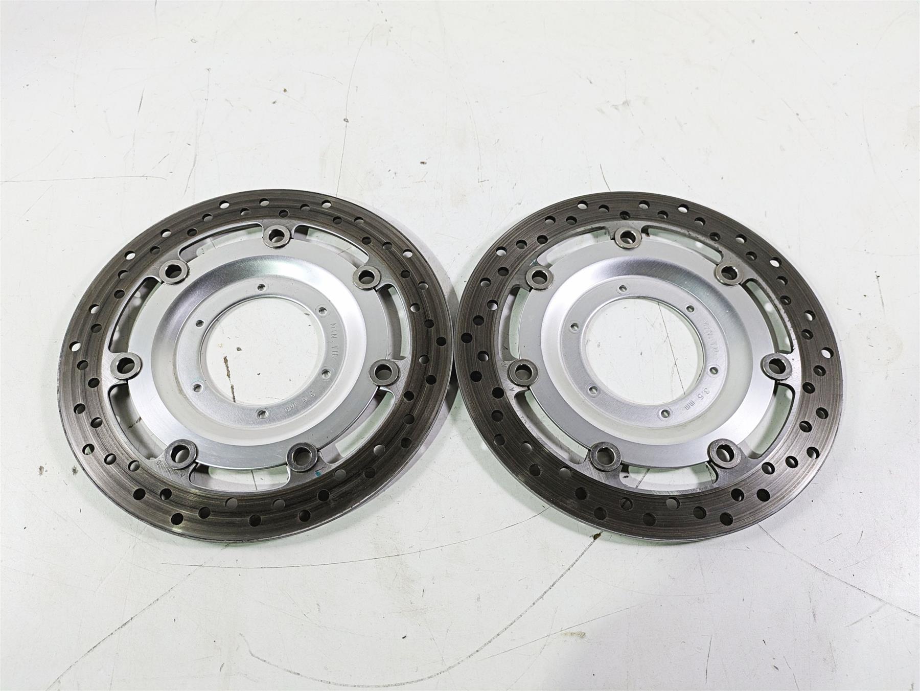 2002 Honda V-Twin VTX1800 C Front Brake Rotor Disc Set 45120-MCH-003 {{ shop.shopifyCountryName }} - Mototech271