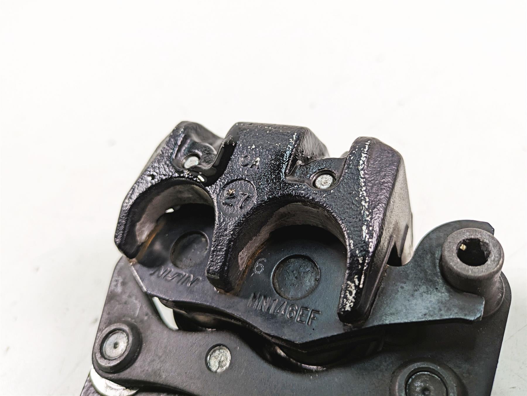2011 Triumph America Nissin Rear Brake Caliper + Bracket T2026045 {{ shop.shopifyCountryName }} - Mototech271