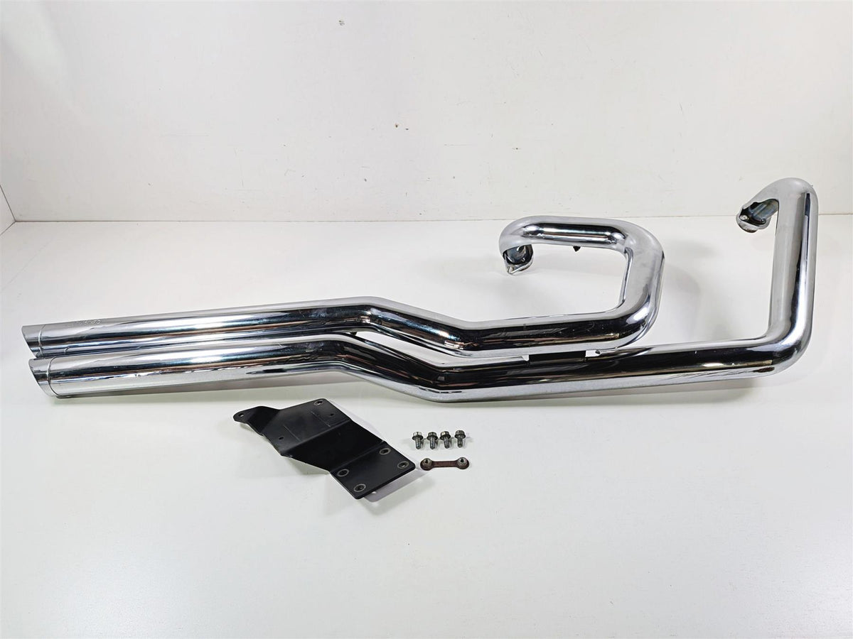 2003 Honda V-Twin VTX1800 C Vance Hines Big Shots Staggered Exhaust System 18417 {{ shop.shopifyCountryName }} - Mototech271