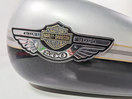 2003 Harley Touring FLHTCUI 100TH E-Glide Fuel Gas Petrol Tank & Emblem 61356-03 {{ shop.shopifyCountryName }} - Mototech271