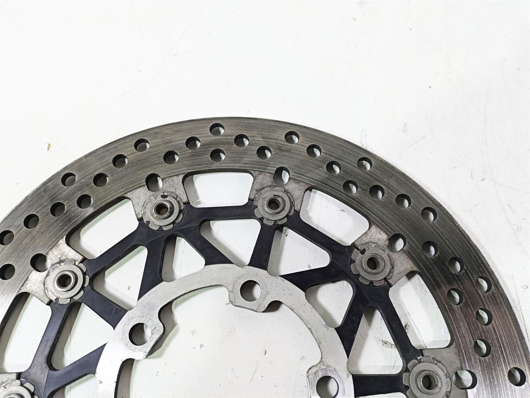 2015 Triumph Tiger Explorer XC Front Brake Disc Rotor Set T2024400 {{ shop.shopifyCountryName }} - Mototech271