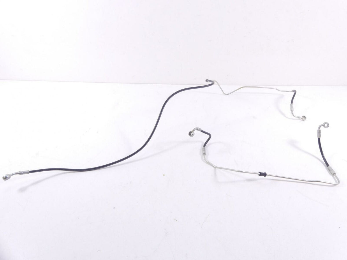 2013 Ducati Hyperstrada 821 Rear Abs Brake Line Hose Set 61910401B 61910411B {{ shop.shopifyCountryName }} - Mototech271