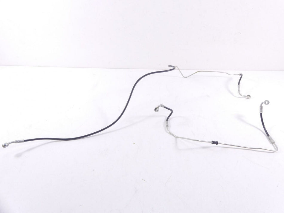2013 Ducati Hyperstrada 821 Rear Abs Brake Line Hose Set 61910401B 61910411B {{ shop.shopifyCountryName }} - Mototech271
