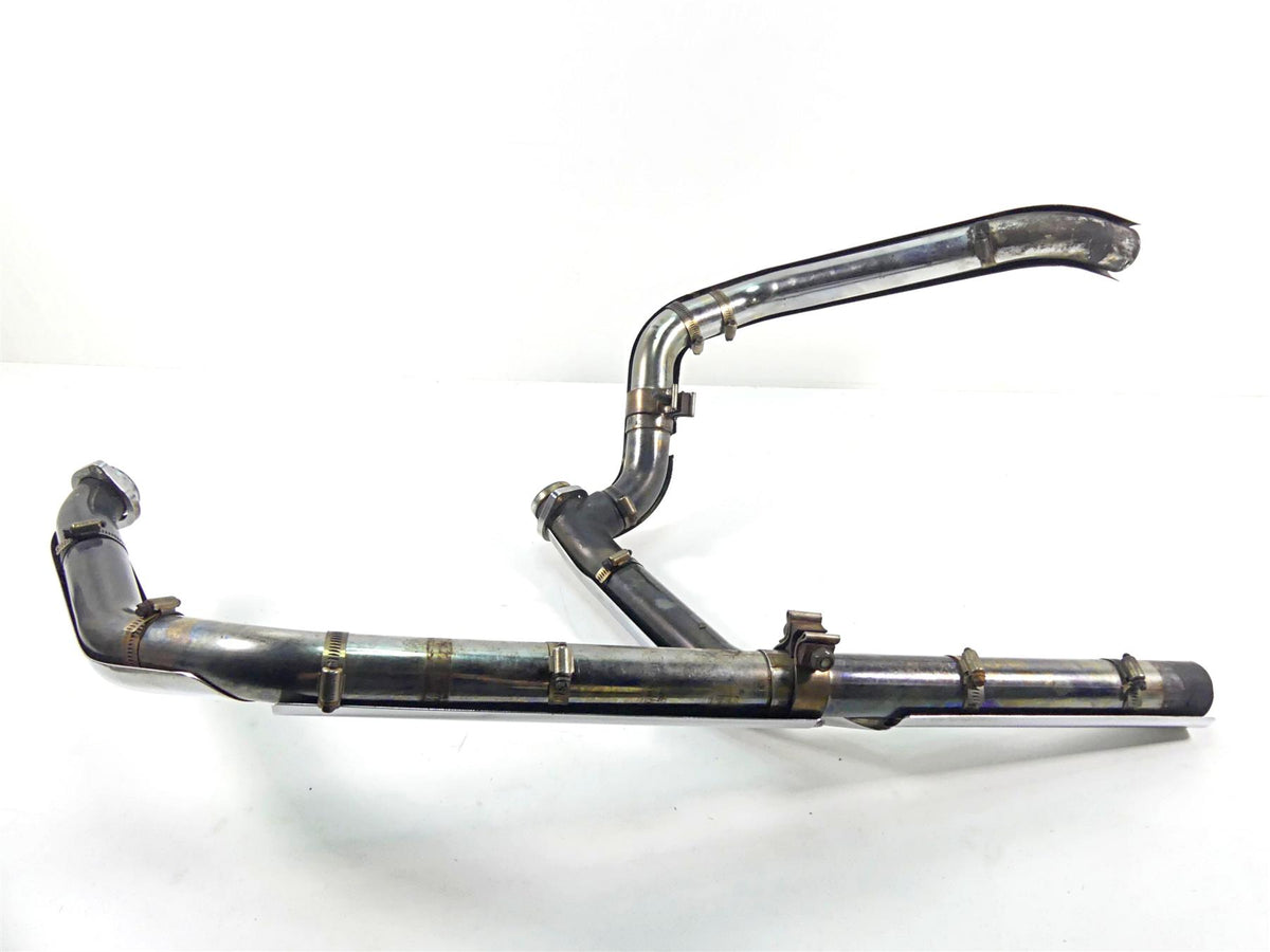 2003 Harley Touring FLHTCI E-Glide 100TH Oem Exhaust Pipe Header Set 65626-98C {{ shop.shopifyCountryName }} - Mototech271