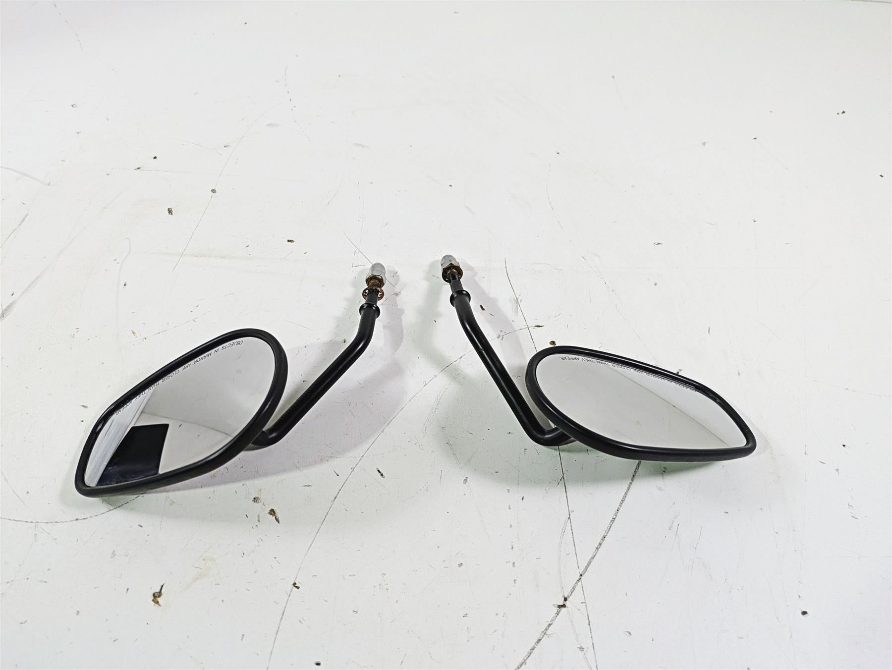 2005 Harley Softail FLSTSCI Heritage Springer Black Rear View Mirrors 91845-03B {{ shop.shopifyCountryName }} - Mototech271