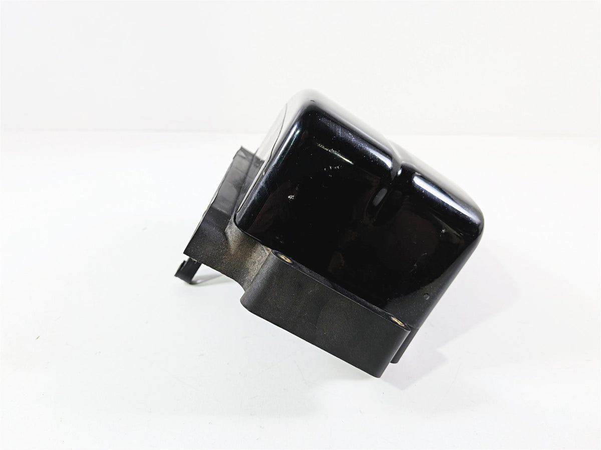 2008 Harley FXDSE CVO Dyna Black Electric Holder Tray & Side Cover 70367-04-Mototech271