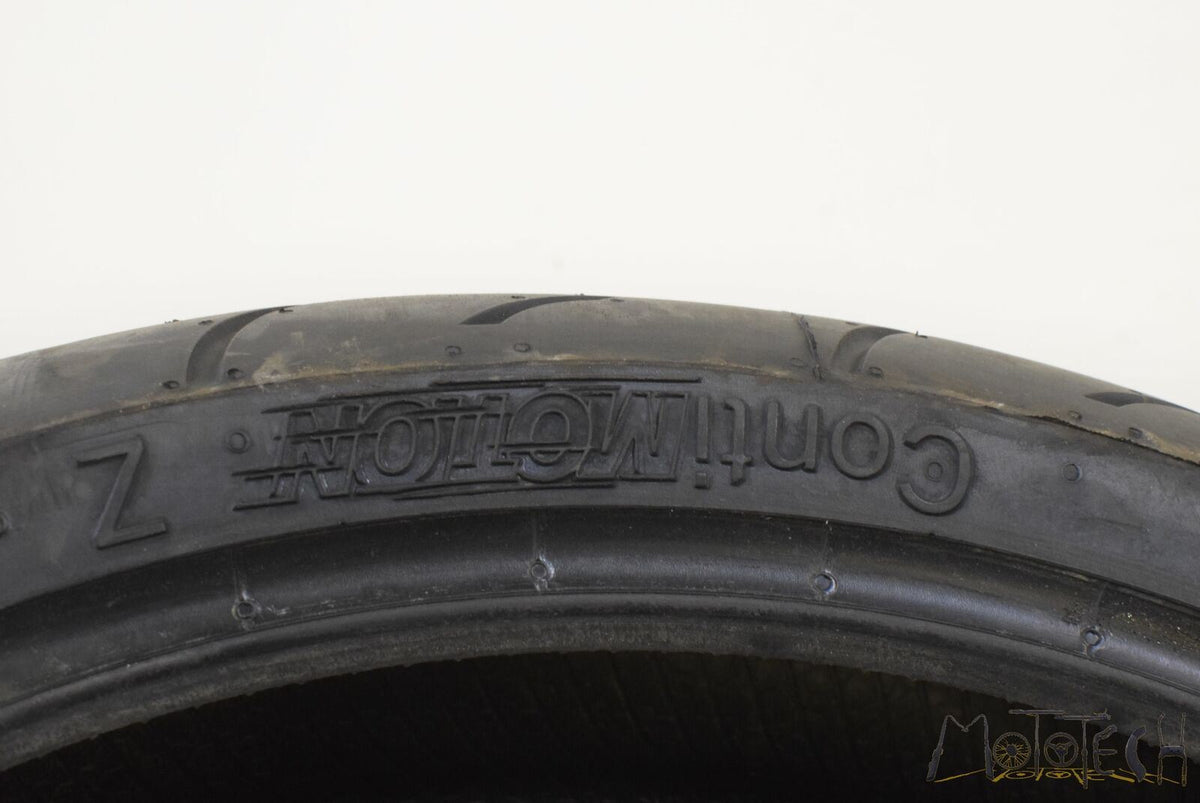 USED Front Tire CONTINENTAL Contimotion Z 120/70-17 DOT4117 96180 {{ shop.shopifyCountryName }} - Mototech271