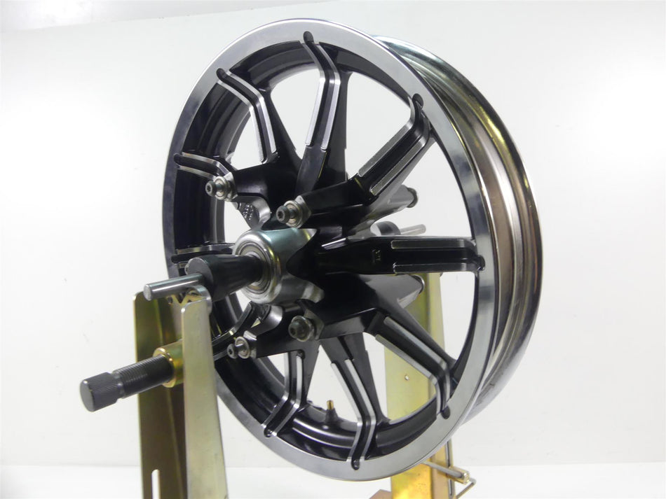 2014 Harley Touring FLHTK Electra Glide Front 17x3 Impeller Wheel Rim 43300386 {{ shop.shopifyCountryName }} - Mototech271