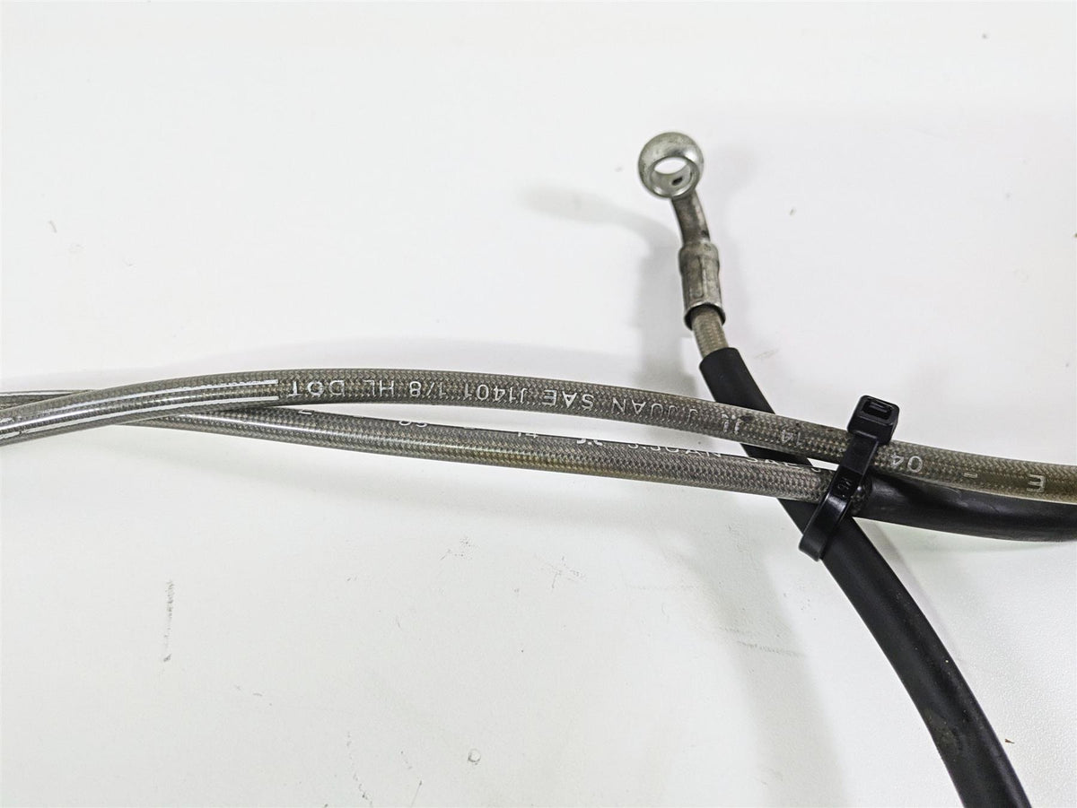 2016 Moto Guzzi Stelvio 1200 8V NTX Abs Brake Line Hose Set 886163 886164 {{ shop.shopifyCountryName }} - Mototech271