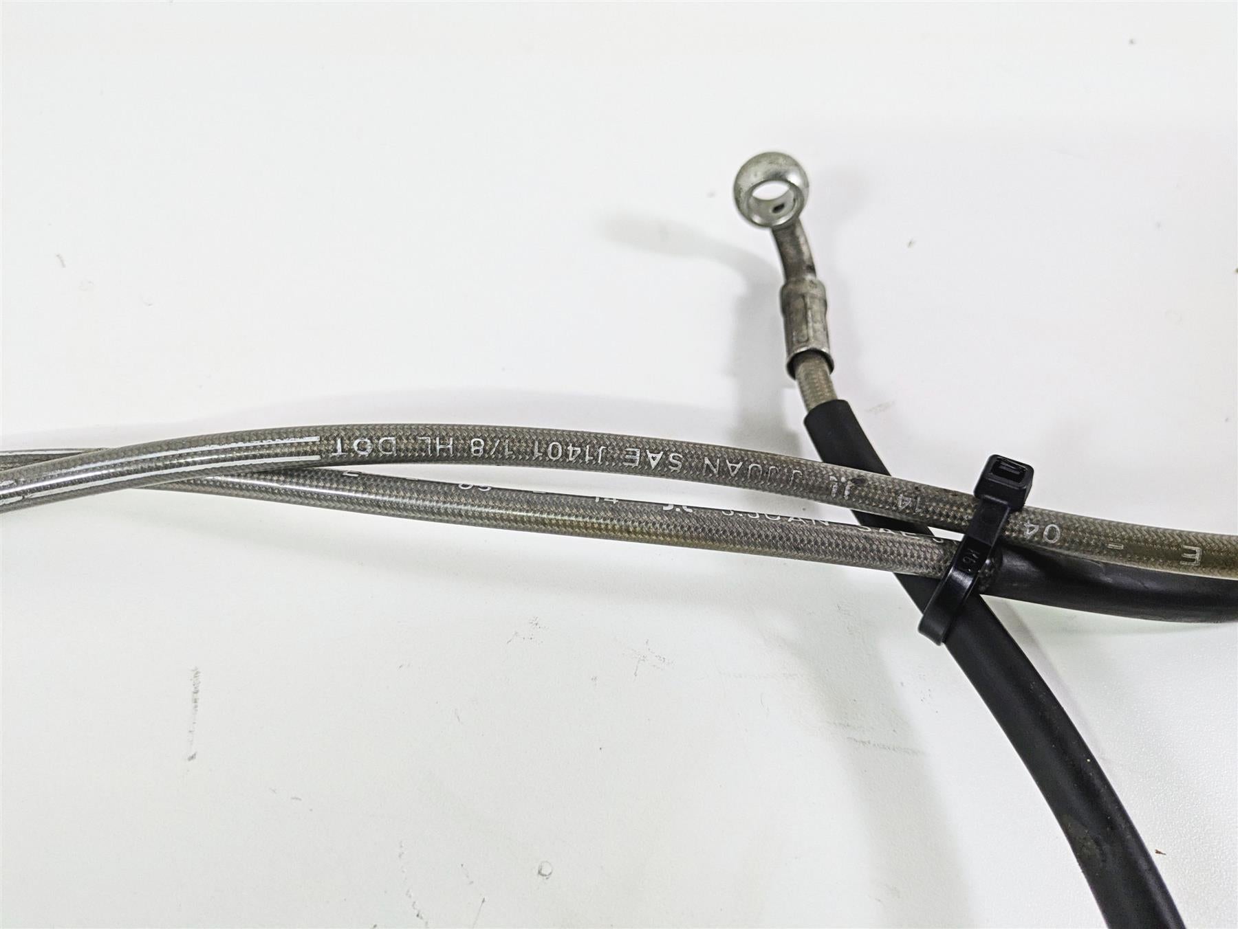 2016 Moto Guzzi Stelvio 1200 8V NTX Abs Brake Line Hose Set 886163 886164 {{ shop.shopifyCountryName }} - Mototech271