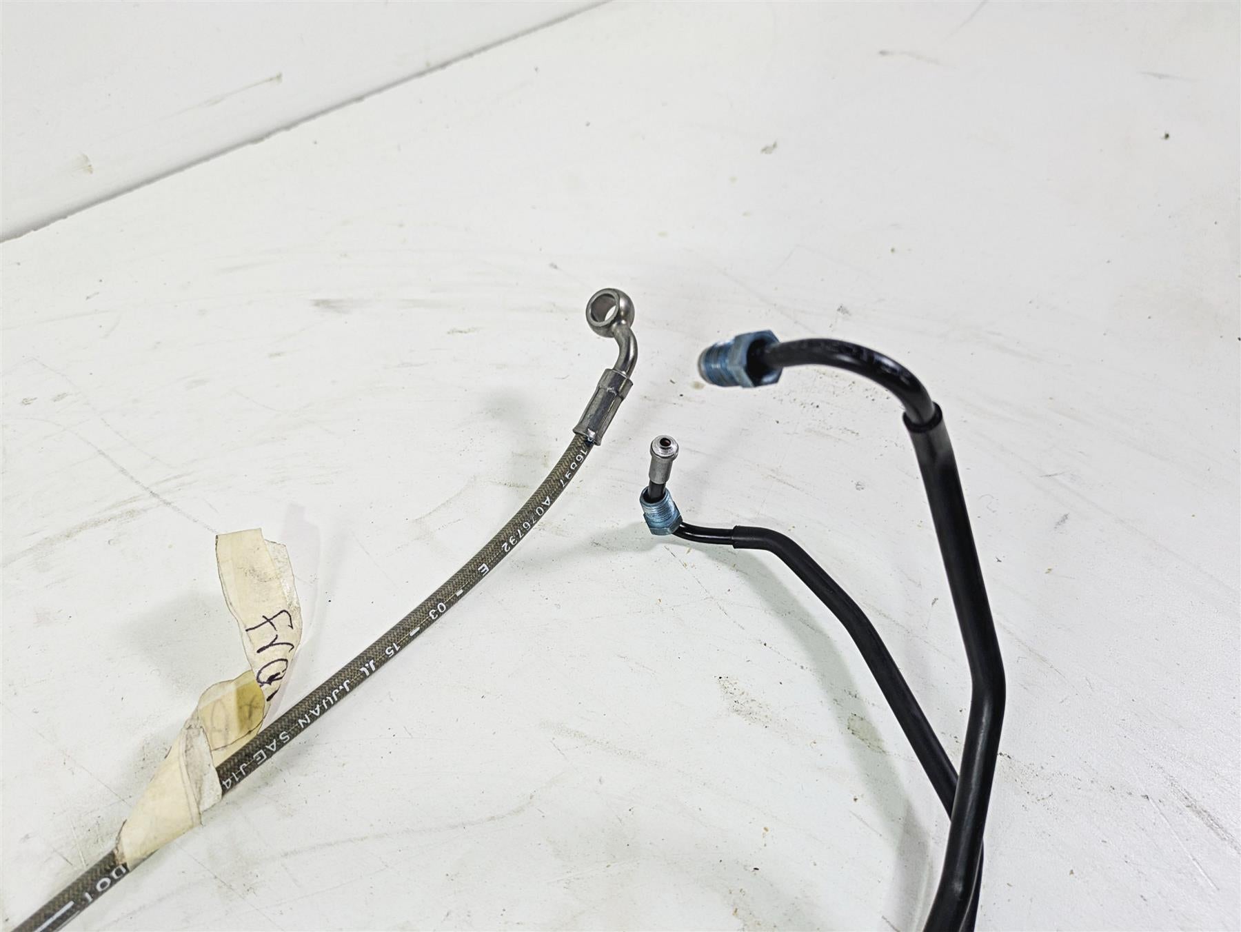 2016 BMW F800R K73 Front Abs Brake Line Hose Set 34328548297 34328548298 {{ shop.shopifyCountryName }} - Mototech271