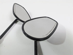 2014 Harley FXDF Dyna Fat Bob Rear View Mirror Set Black 91909-03B 91910-03B