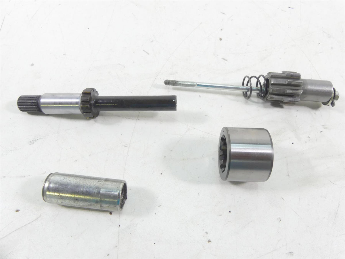2004 Harley Softail FLSTFI Fat Boy Engine Starter Motor + Chrome Cover 31612-09 {{ shop.shopifyCountryName }} - Mototech271