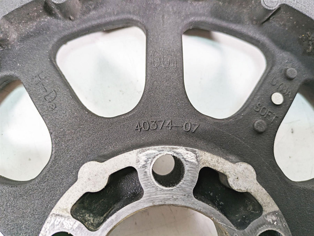 2015 Harley FXDL Dyna Low Rider Rear Drive Belt Sprocket Pulley 66T 1" 40374-07 {{ shop.shopifyCountryName }} - Mototech271