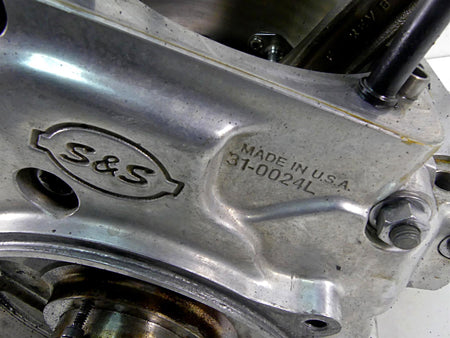 2009 Big Dog K9 S&S Bottom End Engine Motor Crankcase Crank Case 117ci 31-0024R {{ shop.shopifyCountryName }} - Mototech271