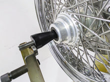 Load image into Gallery viewer, 2002 Indian Spirit Deluxe Spoke Front Wheel Rim &amp; Rotor 16x3.5 1mm Runout 21-950

