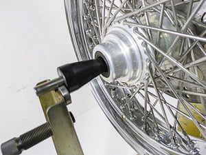 2002 Indian Spirit Deluxe Spoke Front Wheel Rim & Rotor 16x3.5 1mm Runout 21-950