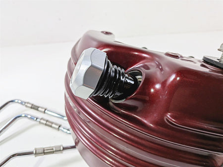 2009 Harley FXCWC Softail Rocker Oil Tank & Lines Deep Red Pearl Set 62546-08 {{ shop.shopifyCountryName }} - Mototech271